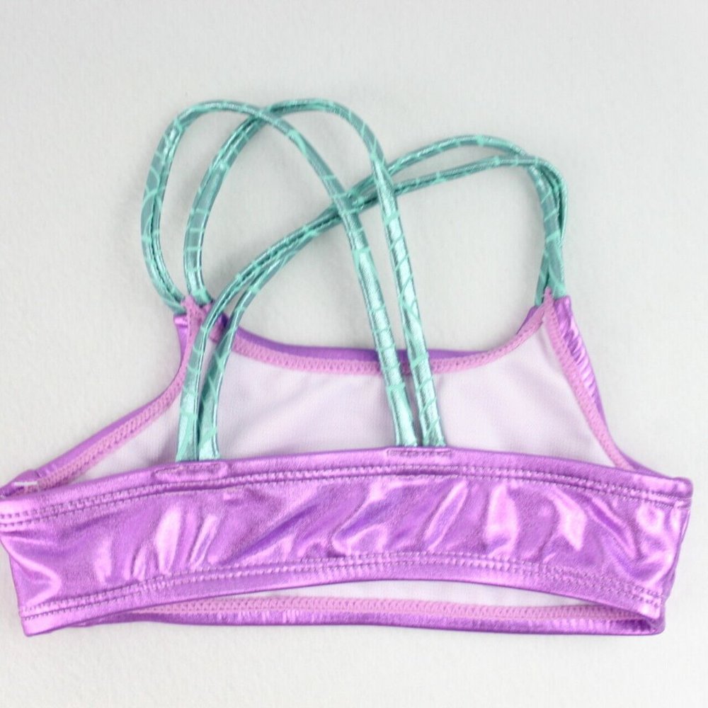 Wonder Nation 3 Piece Mermaid Bikini Swimsuit Set Baby Girl Size 18 Months - Picture 9 of 9